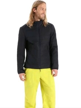 Icebreaker Men's MerinoLoft Jacket Full Zip Wool Lined Size M Outdoors Hiking